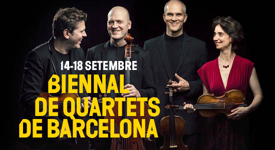 II Bienal de cuartetos de Barcelona - Del 14 al 18 de septiembre